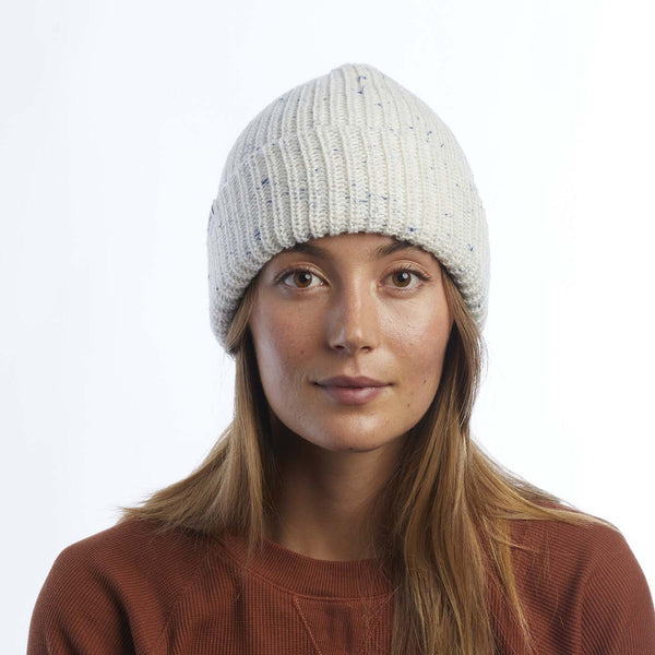 The Edith Rainbow Speckle Knit Beanie