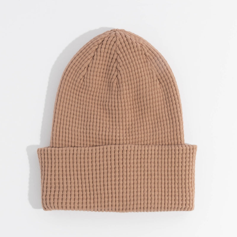 The Crossover - Waffle Knit Beanie